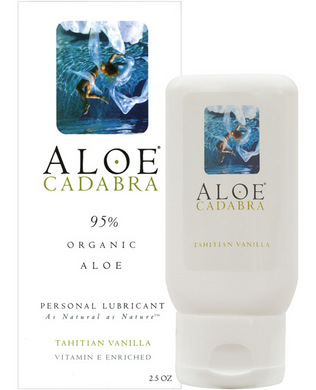 Aloe Cadabra Organic Lube Vanilla 2.5Oz - Click Image to Close