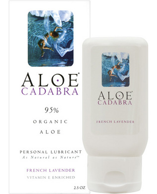 Aloe Cadabra Organic Lube Lavender 2.5 Oz - Click Image to Close