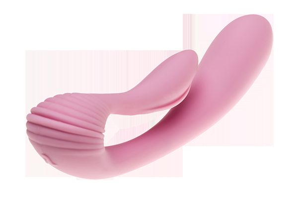 Adrien Lastic G Wave Pink U Shaped Vibrator - Click Image to Close