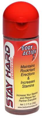 Body Action Stayhard 2.3 Oz - Click Image to Close
