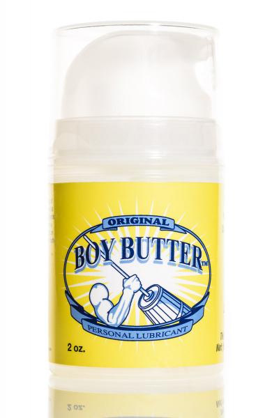 Boy Butter Original Oil Based Lube Mini Pump 2oz - Click Image to Close