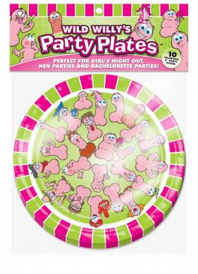 Wild WillyS Party Plates - Click Image to Close