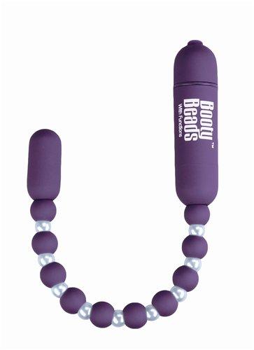 Booty Beads 7 Functions Vibrating Purple - Click Image to Close