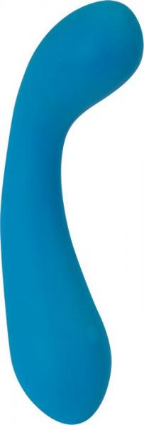 Swan Curve Teal Blue G-Spot Vibrator - Click Image to Close
