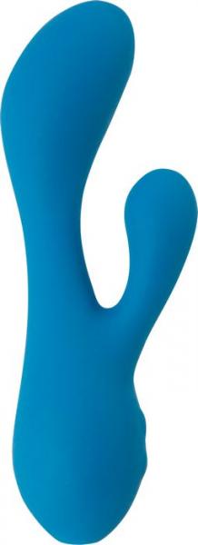 Swan Hug Teal Blue Rabbit Vibrator - Click Image to Close