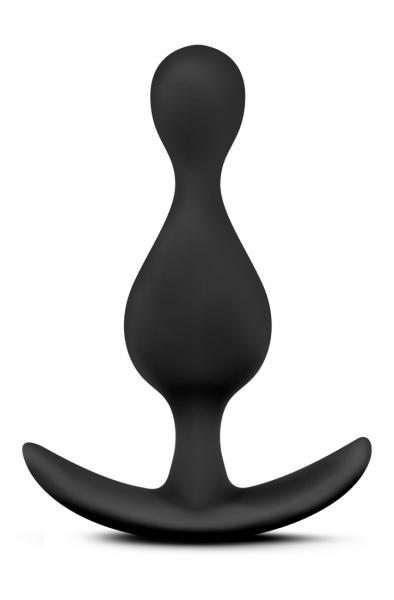 Luxe Explore Black Butt Plug - Click Image to Close