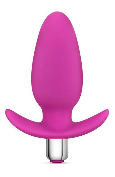 Luxe Little Thumper Fuschia Butt Plug - Click Image to Close
