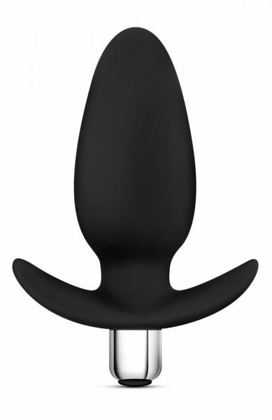 Luxe Little Thumper Black Vibrating Plug - Click Image to Close