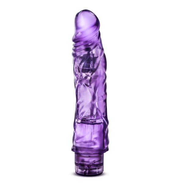 B Yours Vibe #10 Purple Realistic Vibrator - Click Image to Close