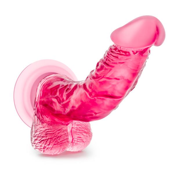 B Yours Sweet N Hard 7 Pink Realistic Dildo - Click Image to Close
