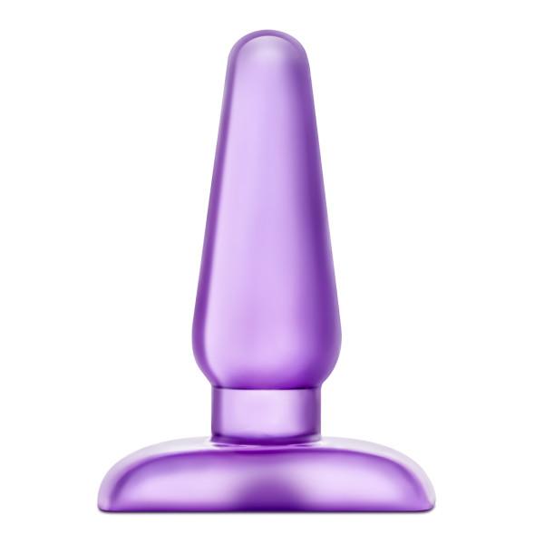 B Yours Eclipse Anal Pleaser Medium Butt Plug Purple - Click Image to Close