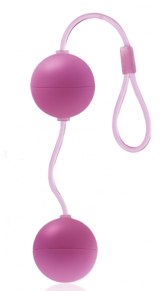 Bonne Beads Weighted Kegel Balls Pink - Click Image to Close