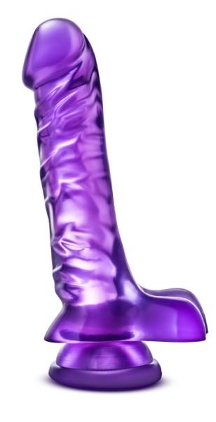 B Yours Basic 8 Purple Realistic Dildo - Click Image to Close