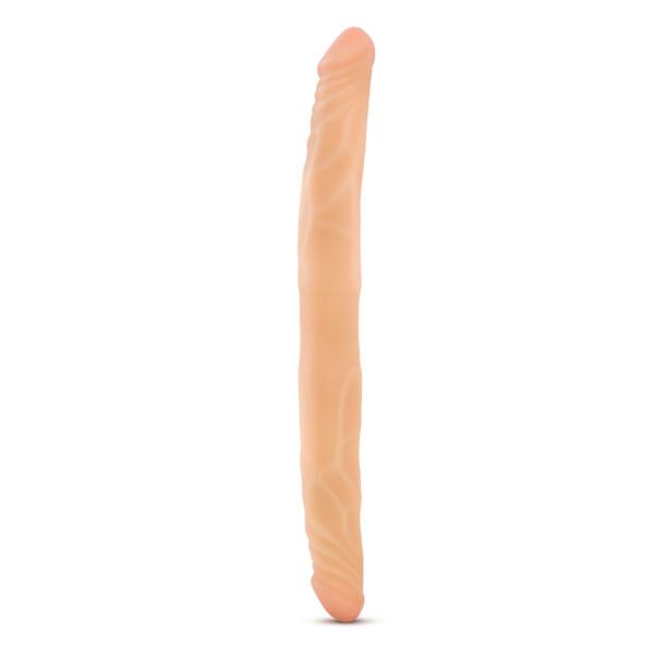B Yours 14 inches Double Dildo Beige - Click Image to Close