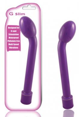 G Slim Purple Vibrator - Click Image to Close