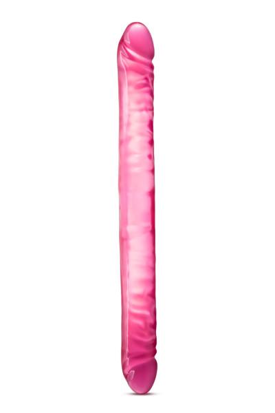 B Yours 18 inches Double Dildo Pink - Click Image to Close