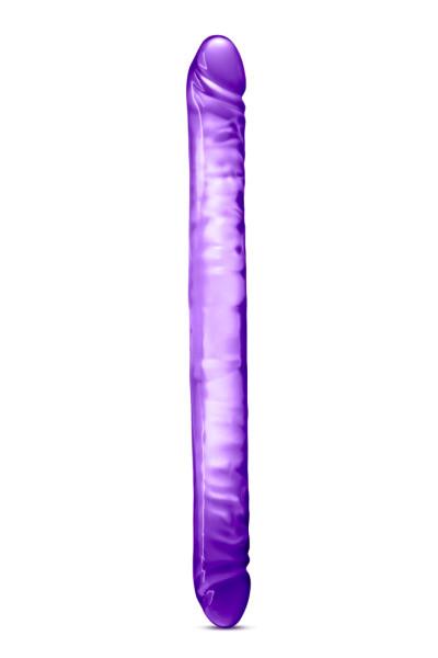 B Yours 18 inches Double Dildo Purple - Click Image to Close