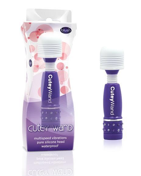 Cutey Wand Purple Mini Massager - Click Image to Close