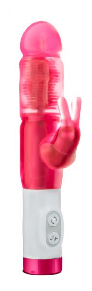 Luxe Wave Rabbit Vibrator Pink - Click Image to Close