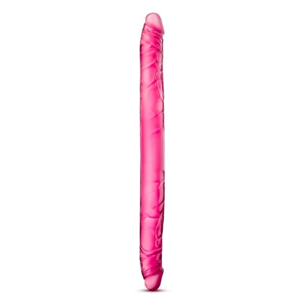 B Yours 16 inches Double Dildo Pink - Click Image to Close