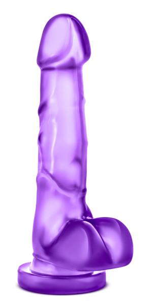 Sweet N Hard 4 Dong Suction Cup & Balls Purple - Click Image to Close
