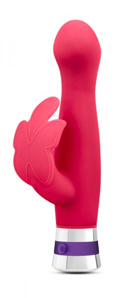 Aria Lotus Flutter Cerise Pink Vibrator - Click Image to Close
