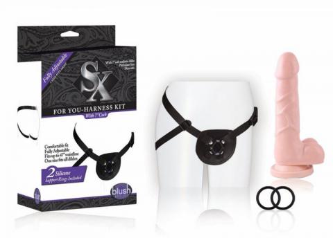 For You Harness Kit W/7in Cock