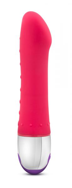 Aria Vivacious Cerise Pink Vibrator - Click Image to Close