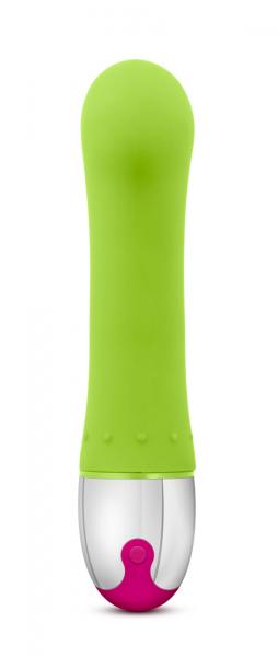Aria Vivacious Lime Green Vibrator - Click Image to Close