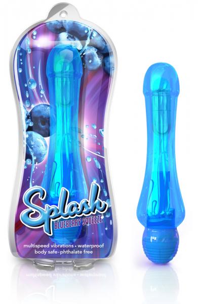 Splash Blueberry Squeeze Massager - Click Image to Close