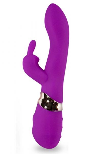 Aristo Rabbit Silicone Purple Vibrator Bulk - Click Image to Close
