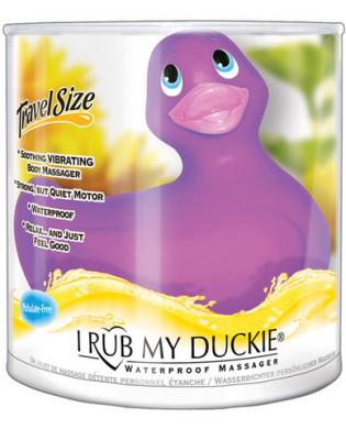 I Rub My Duckie Purple Travel Size - Click Image to Close