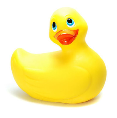 I Rub My Duckie Travel Size Yellow - Click Image to Close