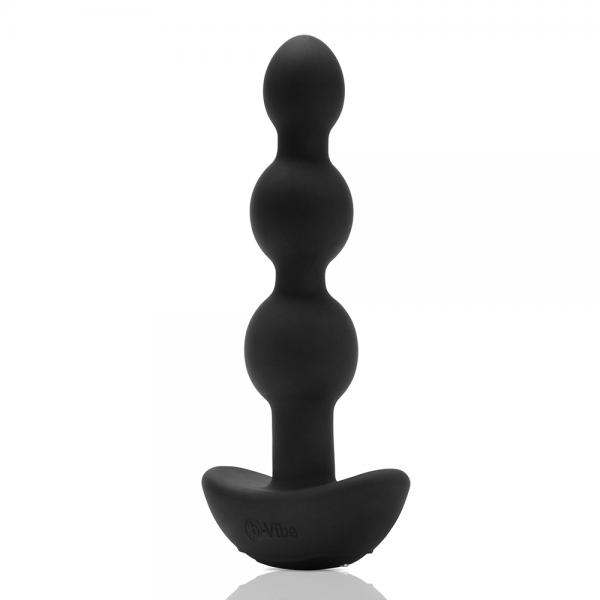 Triplet Anal Beads Black - Click Image to Close