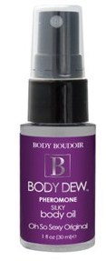 Body Dew Bath Oil W Pheromone 1Oz - Click Image to Close