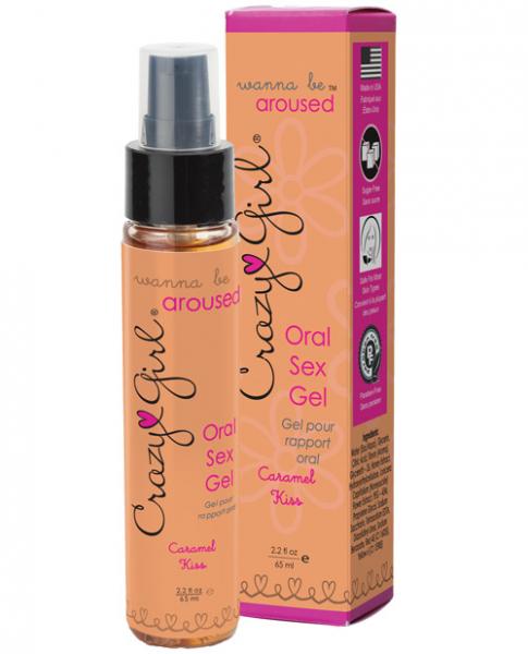 Crazy Girl Wanna Be Aroused Oral Sex Gel Caramel Kiss - Click Image to Close