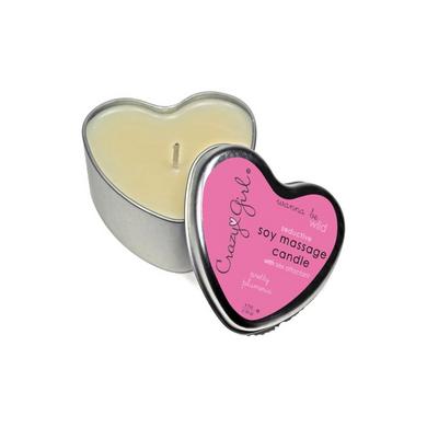 Crazy Girl Soy Massage Candle Plumeria - Click Image to Close