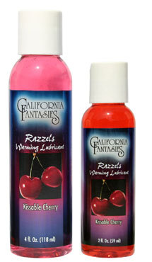 Razzels Cherry Warming Lubricant 4.Oz - Click Image to Close