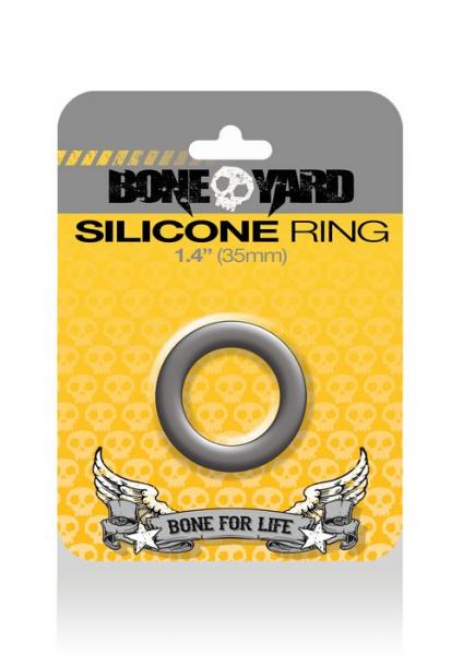 Boneyard Silicone Ring 1.4 inches Gray - Click Image to Close