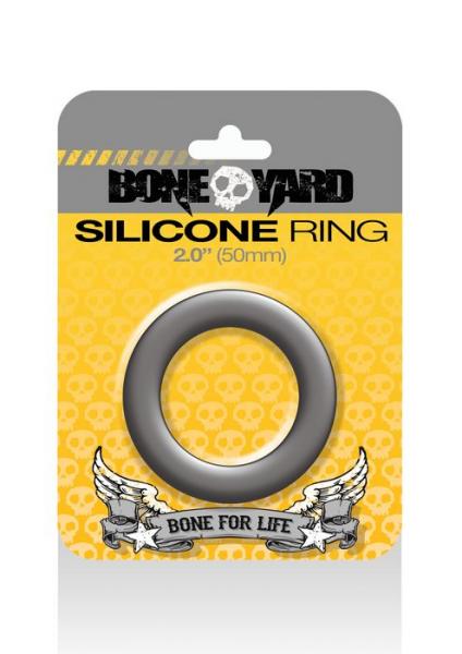 Boneyard Silicone Ring 2 inches Gray - Click Image to Close