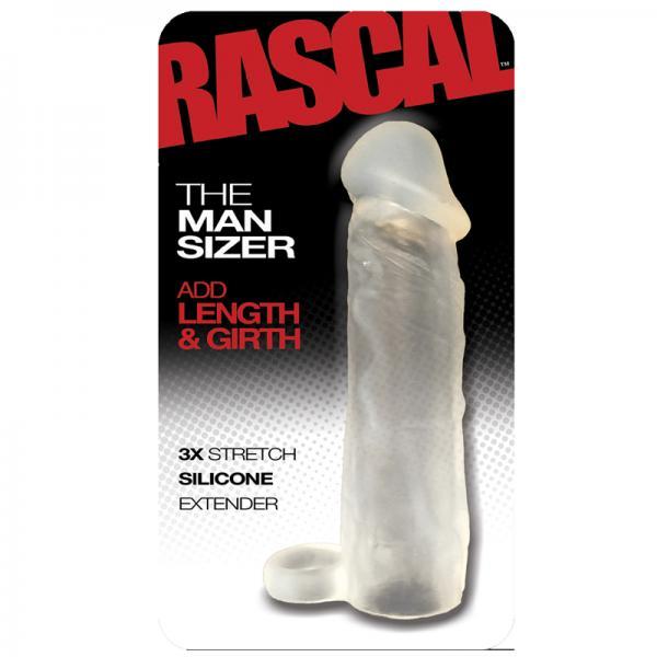 Rascal The Mansizer Clear Penis Extension - Click Image to Close