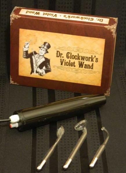 Dr Clockwork Violet Wand Kit - Click Image to Close