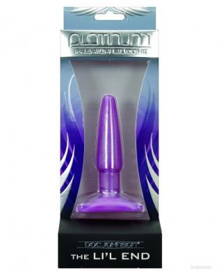 Platinum Silicone Purple The LiL End - Click Image to Close