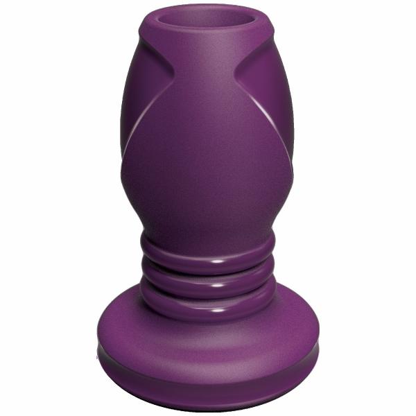 Premium Silicone Stretch Plug Purple Medium