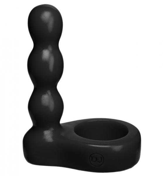 The Double Dip 2 Black Cock Ring - Click Image to Close