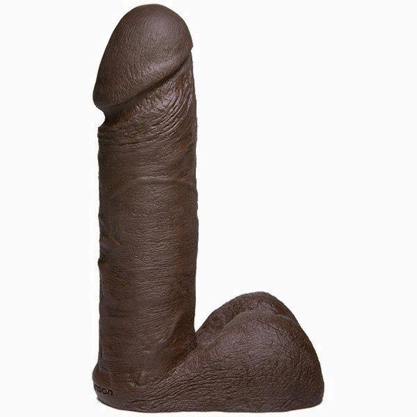 Truskyn Tru Ride 6 inches Chocolate Brown Dildo - Click Image to Close