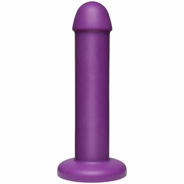 Truskyn Touch Dual Density Silicone Dildo - Purple - Click Image to Close