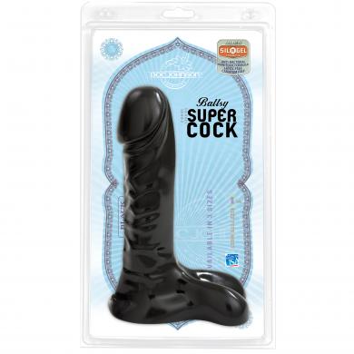 Ballsy cock 9 inch black - Click Image to Close