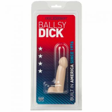 Ballsy Dick 3.5 x 7/8 - Beige - Click Image to Close