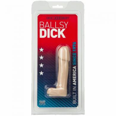 Ballsy Dick 4.5 x 1 - Beige - Click Image to Close